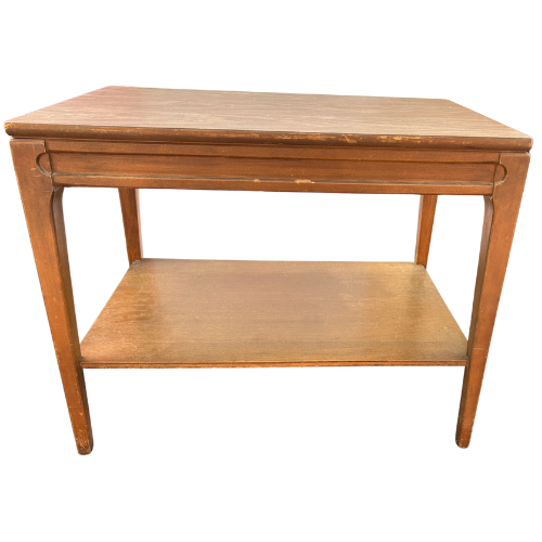 Vintage Mid-Century Solid Wood End Table by Lane