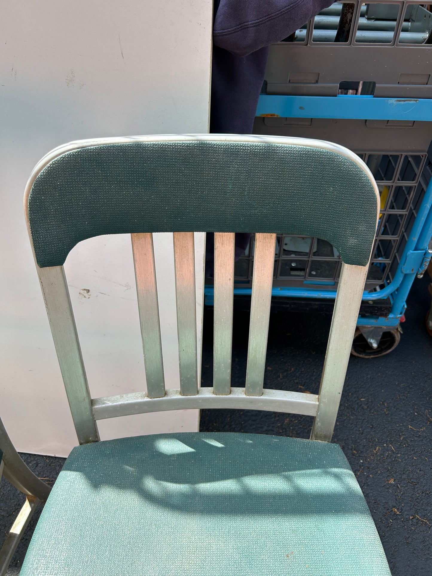 Vintage Set Of 3 - Mid-Century Good Form Industrial Aluminum Chairs