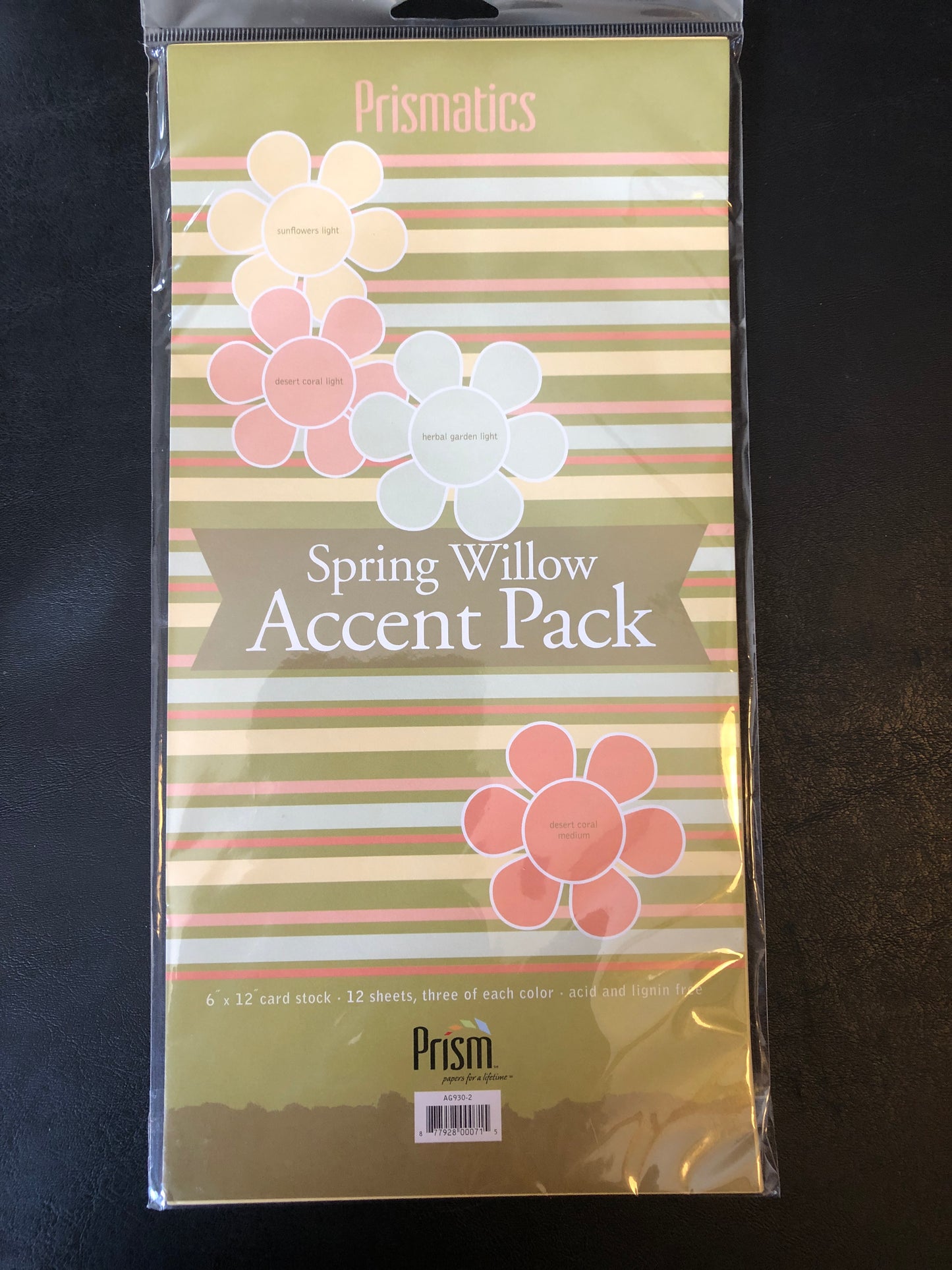 New in Package Prismatics Spring Willow Accent Pack AG930-2