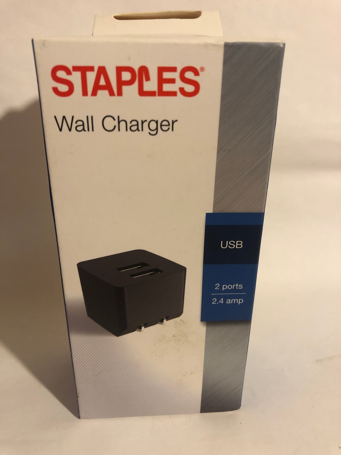 NEW IN BOX Staples USB 2-Port Wall Charger