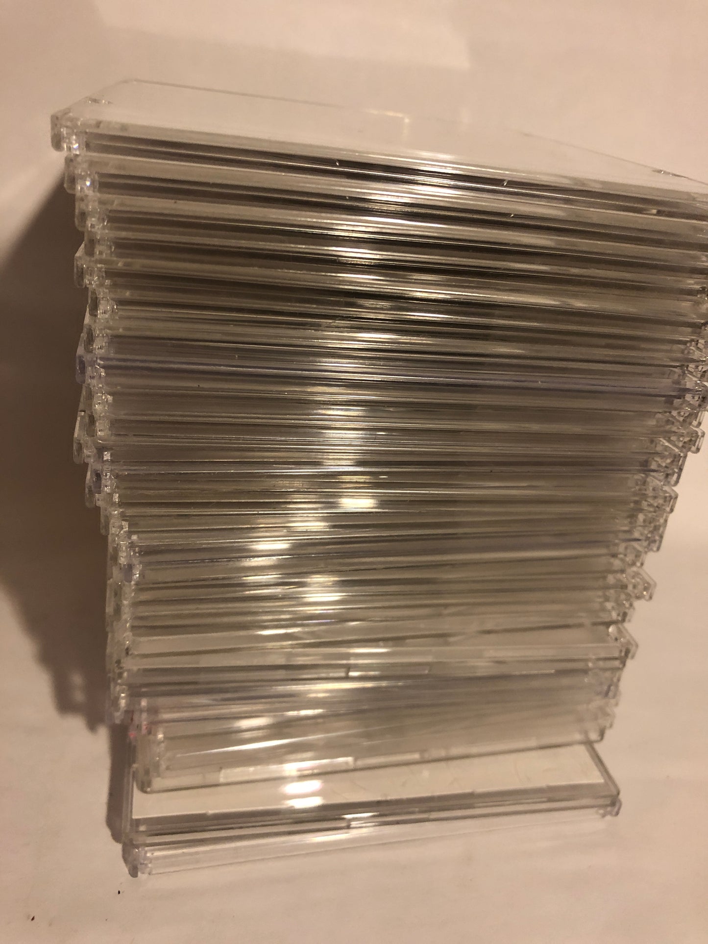 NIB CD Jewel Cases - Clear Tray - SET OF 25