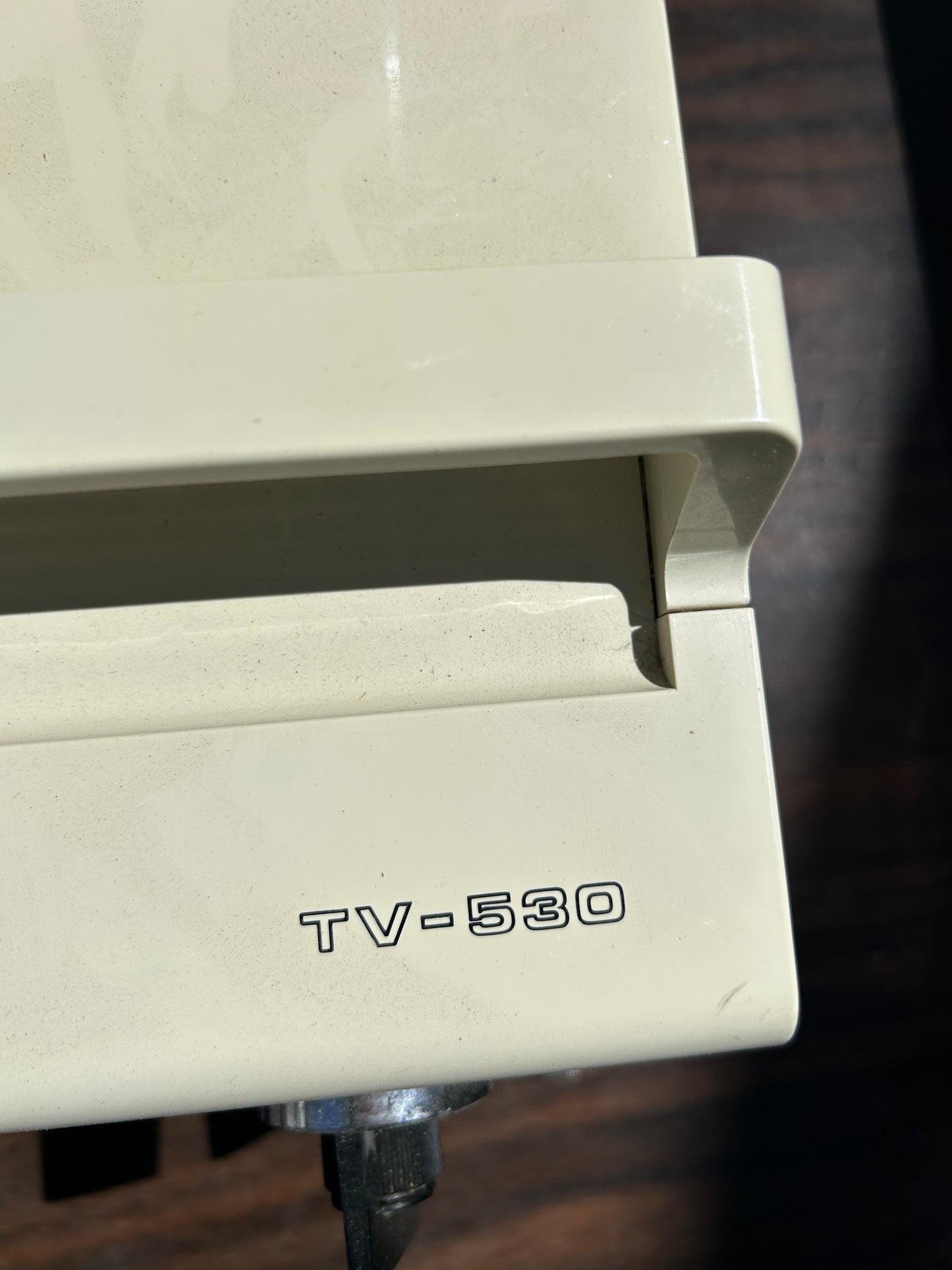 Vintage Sony Transistor TV Receiver Model TV-530 Serial Number 106004