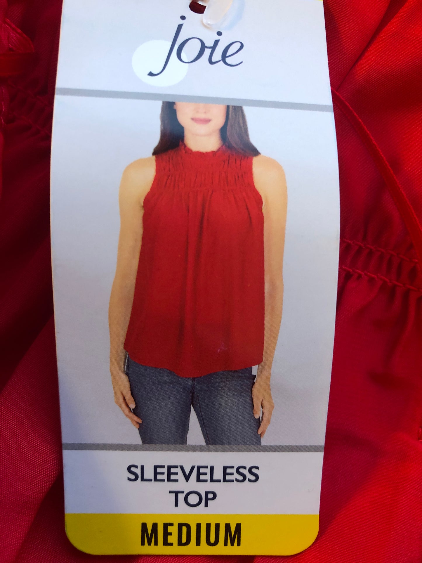 NWT Women's Joie Sleeveless Silky Blouse, Your Choice of Size and Color