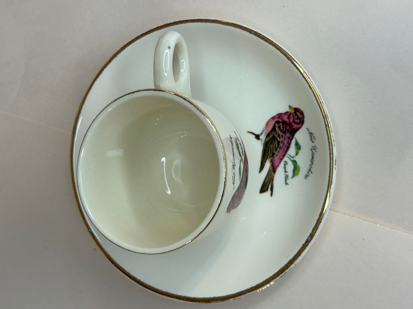 Vintage New Hampshire Cup and Saucer in Perfect Condition