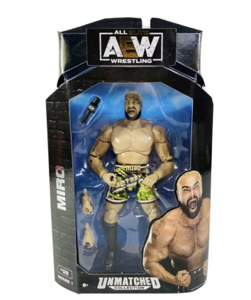 NIB AEW All Elite Wrestling Miro (Rusev) Unmatched Collection, Series 1 AEW0160