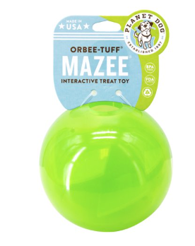 NWT Planet Dog Orbee-Tuff Mazee Interactive Puzzle Dog Toy, Choose Color, One-Size