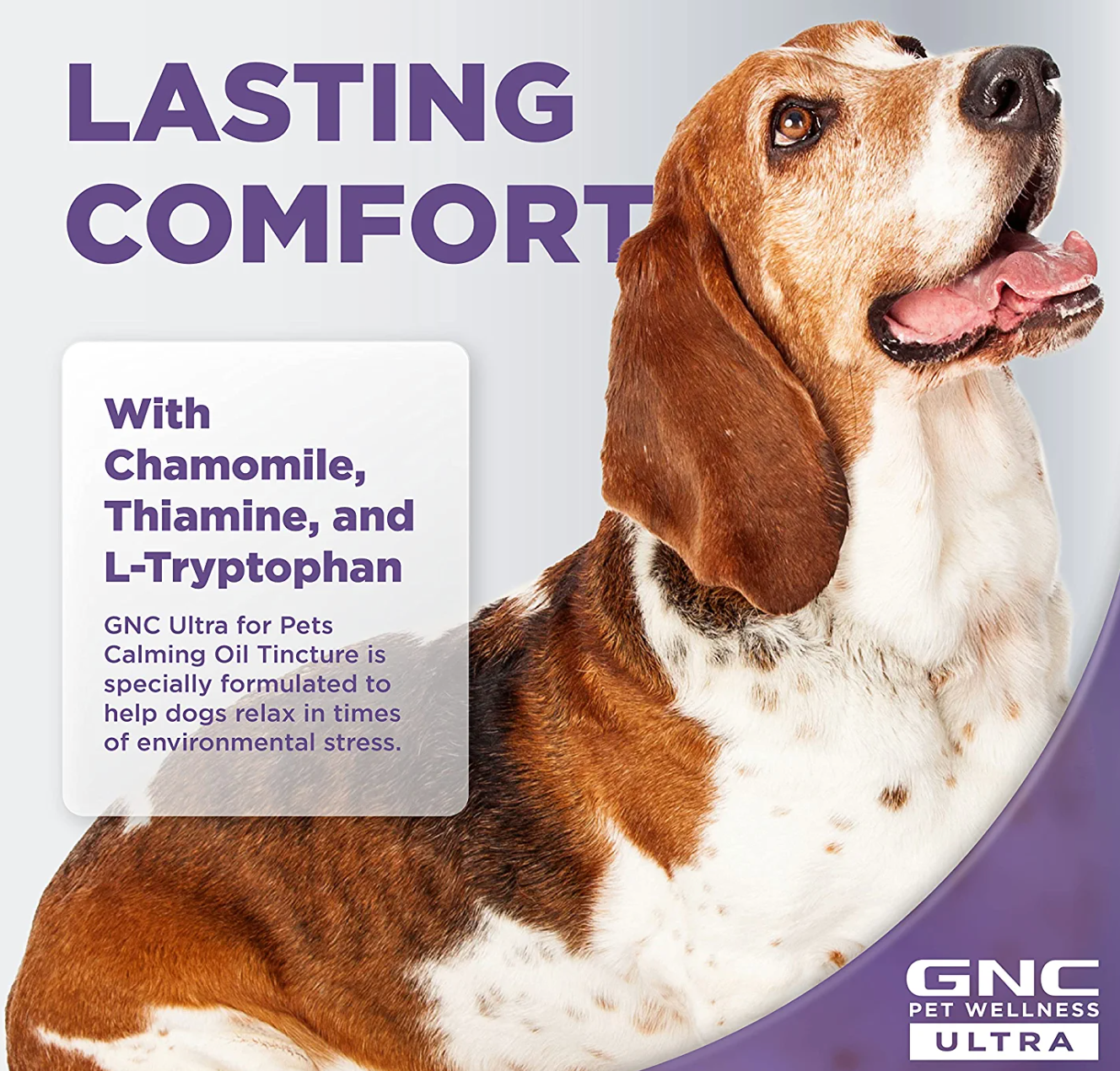 NIB GNC Pet Wellness Ultra Calming Support for Adult Dogs 2 Fluid Ounces