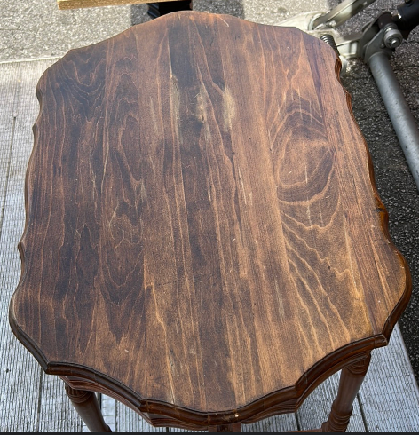 Antique Early 1900's Walnut Center Table